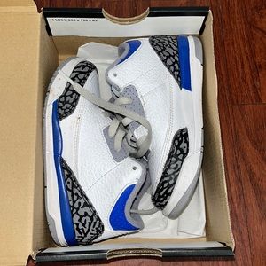 Jordan 3 retro, size 9c toddler